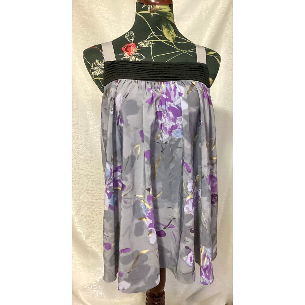 simply‎ vera wang flowy floral tank tops